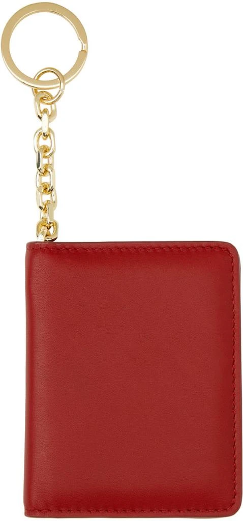 商品MAISON MARGIELA|Red Key Ring Bifold Card Holder,价格¥3446,第1张图片
