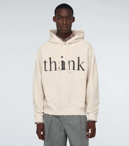 商品Gucci|Think/Thank连帽运动衫,价格¥6645,第3张图片详细描述