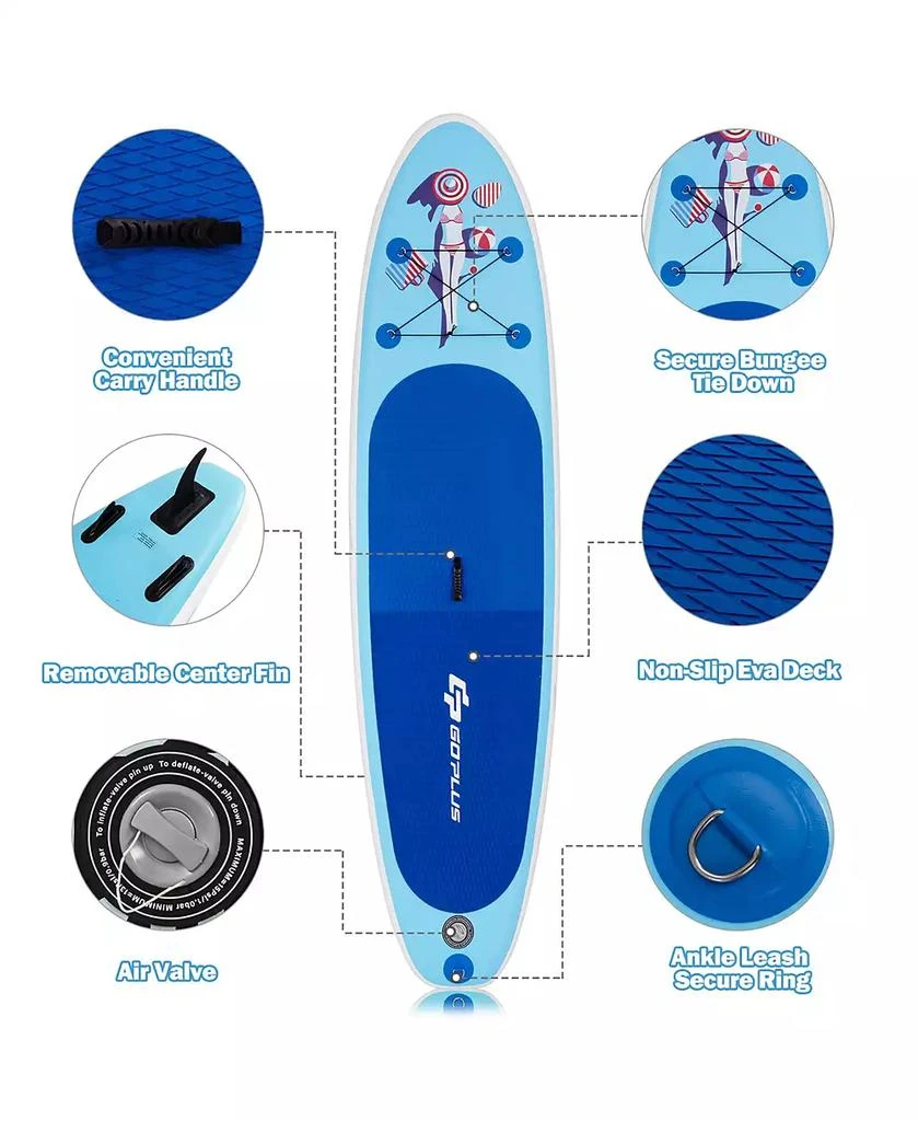 1 pcs 10' Inflatable Stand Up Paddle Board SUP Surfboard 商品