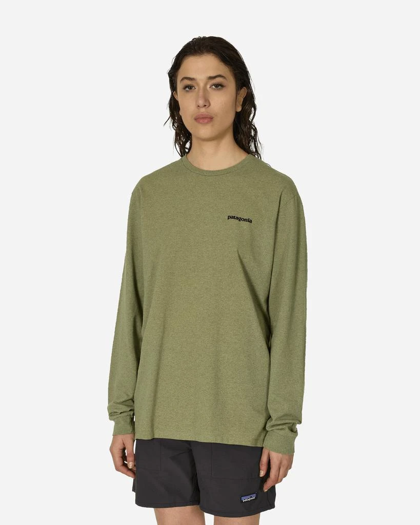 商品Patagonia|P-6 Logo Responsibili Longsleeve T-Shirt Buckhorn Green,价格¥353,第1张图片