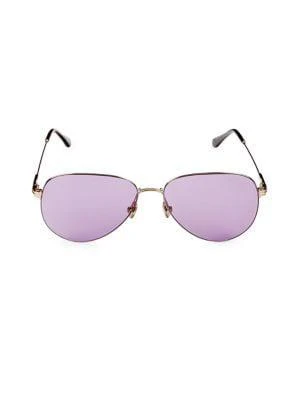 商品Tom Ford|59MM Aviator Sunglasses,价格¥1475,第1张图片