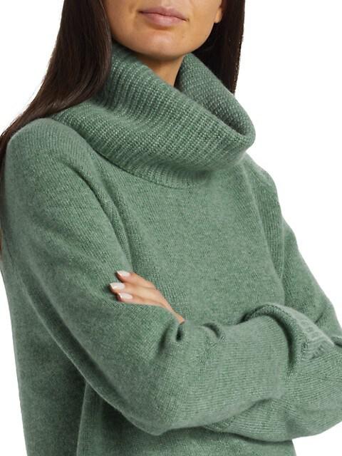 Funnel-Neck Cashmere Sweater商品第6张图片规格展示