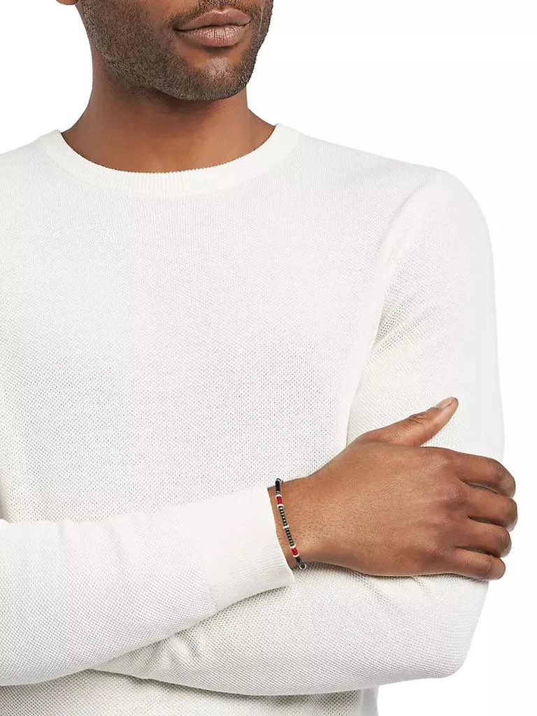 商品Jonas Studio|Dakota Black Hematite, Red Jade, &amp; Sterling Silver Beaded Bracelet,价格¥1462,第2张图片详细描述