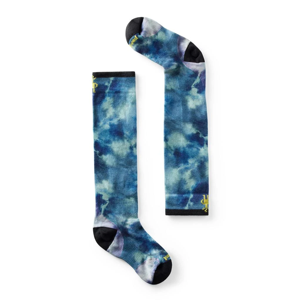 商品SmartWool|Ski Zero Cushion Tie-Dye Print Over-the-Calf Socks (Little Kids/Big Kids),价格¥203,第1张图片