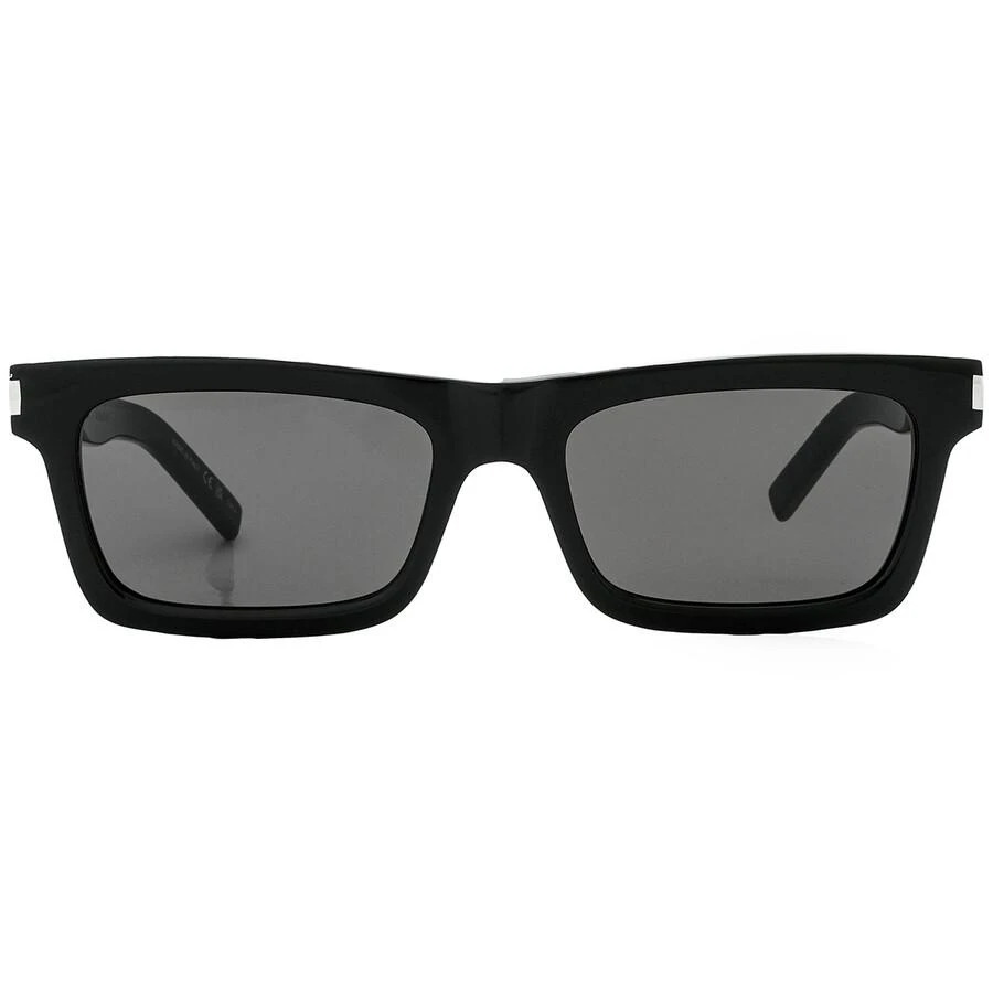 商品Yves Saint Laurent|Black Rectangular Ladies Sunglasses SL 461 BETTY 001 54,价格¥1275,第1张图片