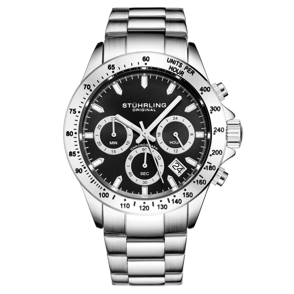 Men's Quartz Chronograph Date Watch商品第7张图片规格展示