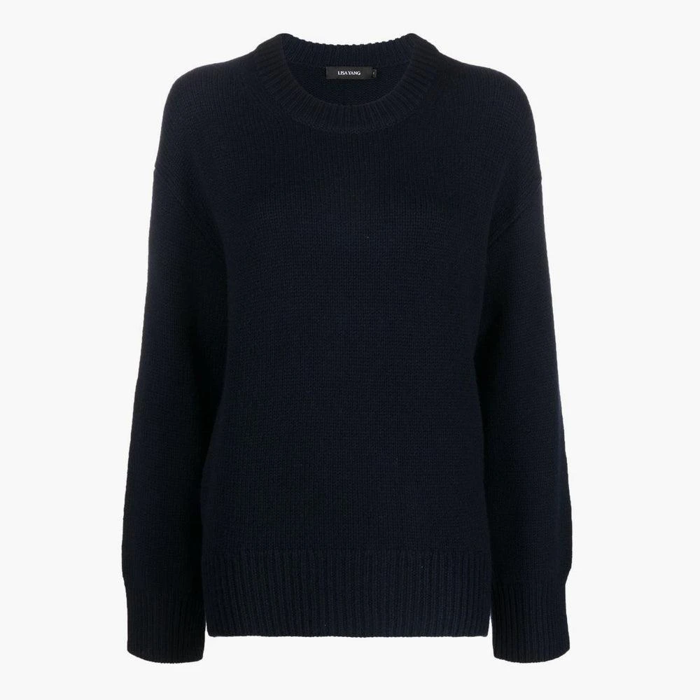 商品Lisa Yang|Noor Cashmere Sweater - Navy,价格¥3771,第1张图片