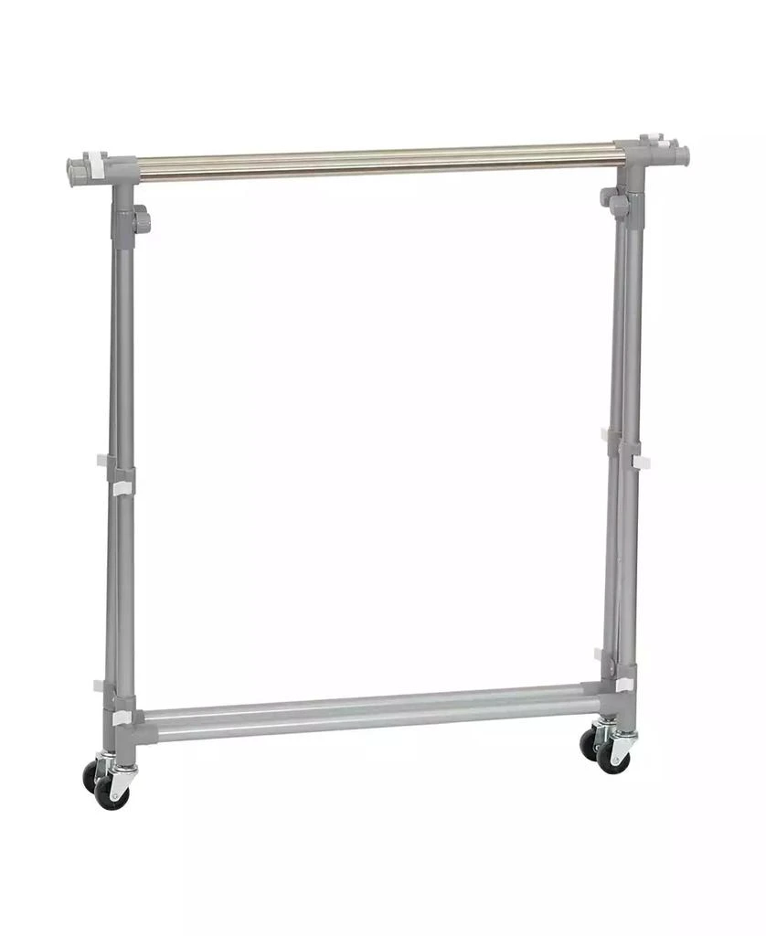 Household Essential Folding Garment Rack with Wheels 商品