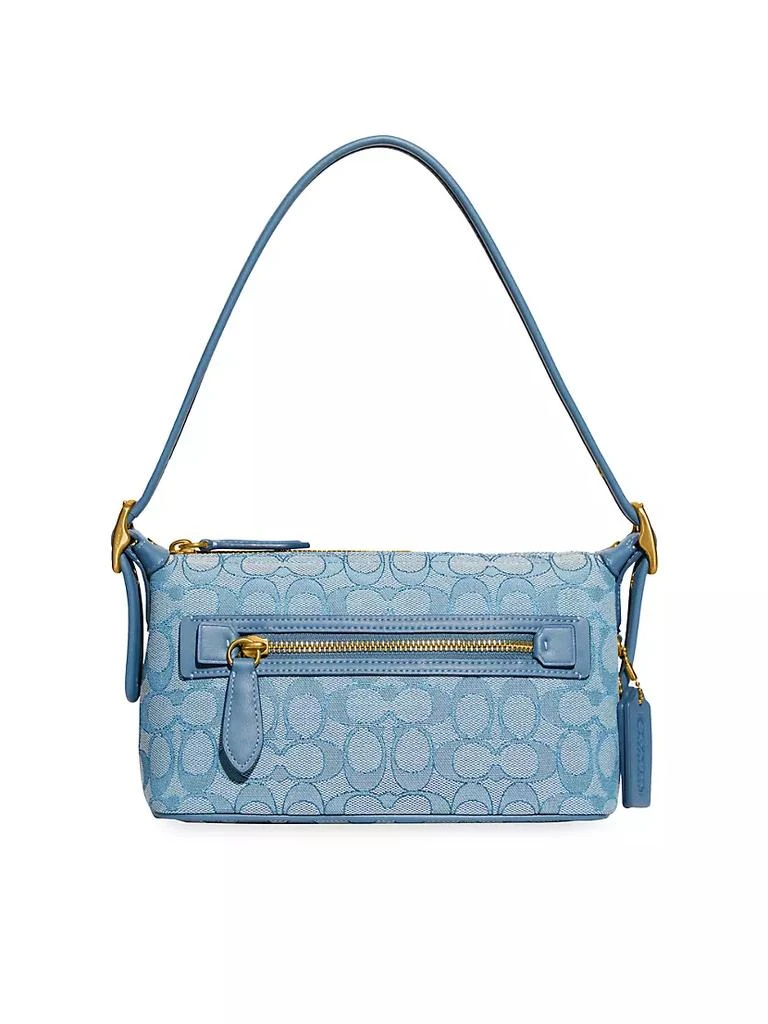 商品Coach|Demi Signature Jacquard Shoulder Bag,价格¥1524,第1张图片