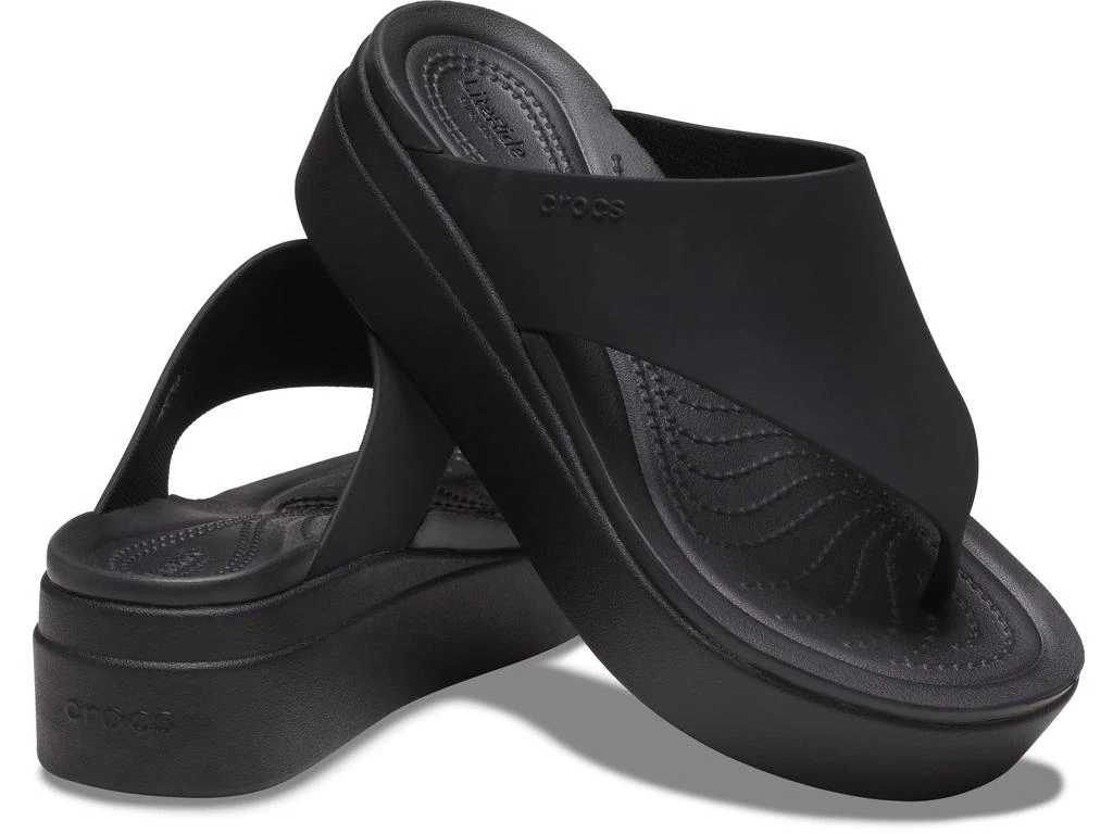 商品Crocs|Brooklyn Flip Low Wedge,价格¥407,第1张图片