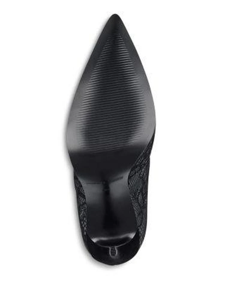 商品Kendall + Kylie|蕾丝透视尖头高跟袜靴,价格¥635,第5张图片详细描述