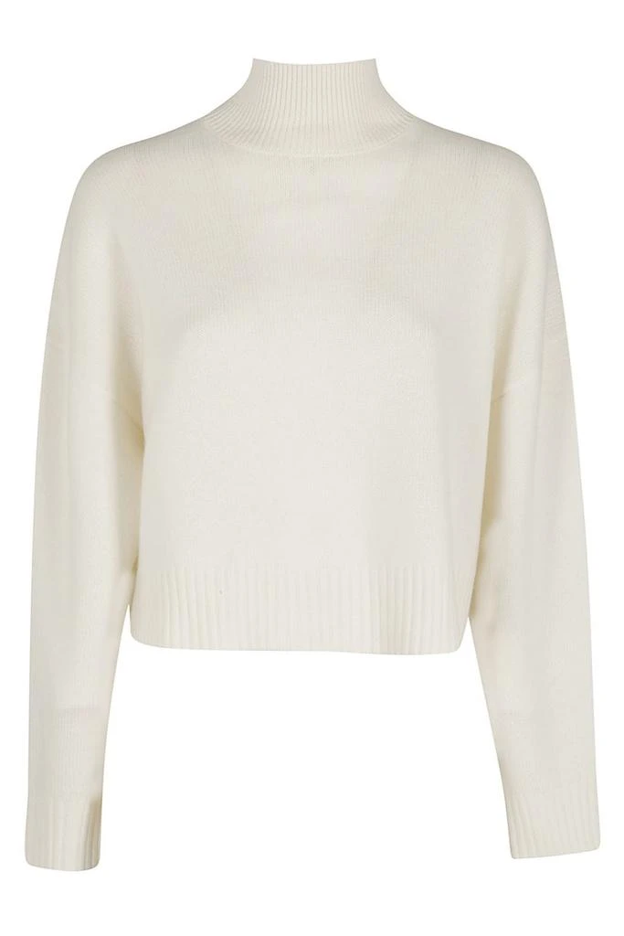 商品Theory|Theory Funnel-Neck Drop Shoulder Cropped Jumper,价格¥2375,第1张图片