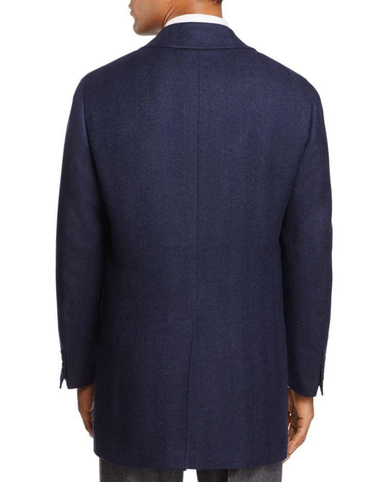 商品Canali|Canali Herringbone Topcoat ,价格¥8974,第2张图片详细描述