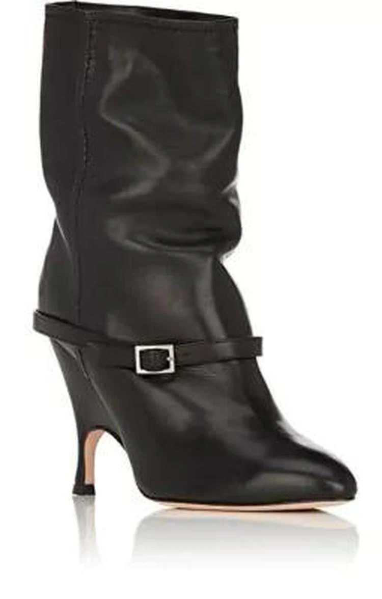 商品ALCHIMIA DI BALLIN|Kari Leather Ankle Boots,价格¥2671,第2张图片详细描述