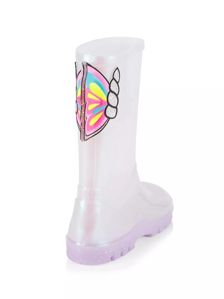 商品Sophia Webster|Little Girl's &amp; Girl's Unicorn Welly Rain Boots,价格¥381,第2张图片详细描述