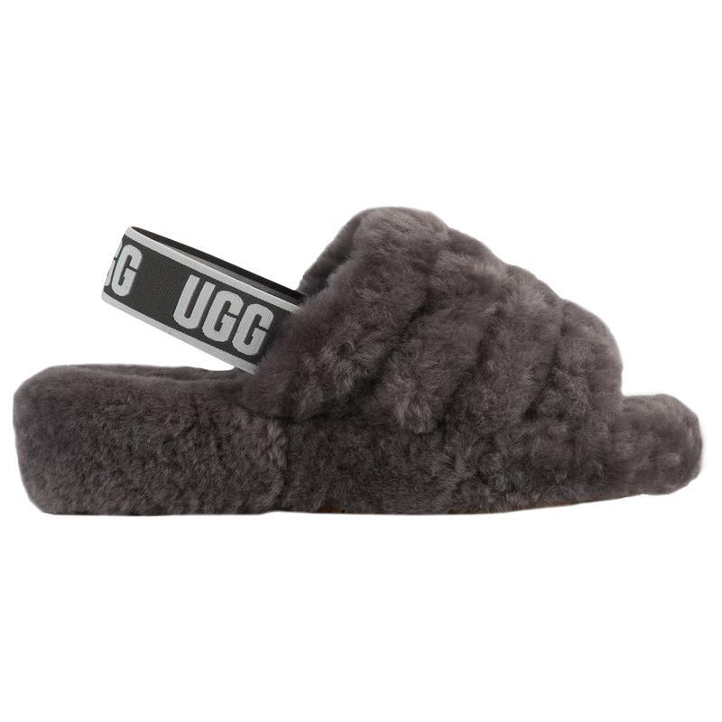 商品UGG|UGG Fluff Yeah Slides - Women's,价格¥369-¥811,第1张图片