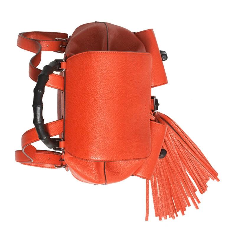 GUCCI 橙色女士双肩包 370833-A7M0N-6525 商品