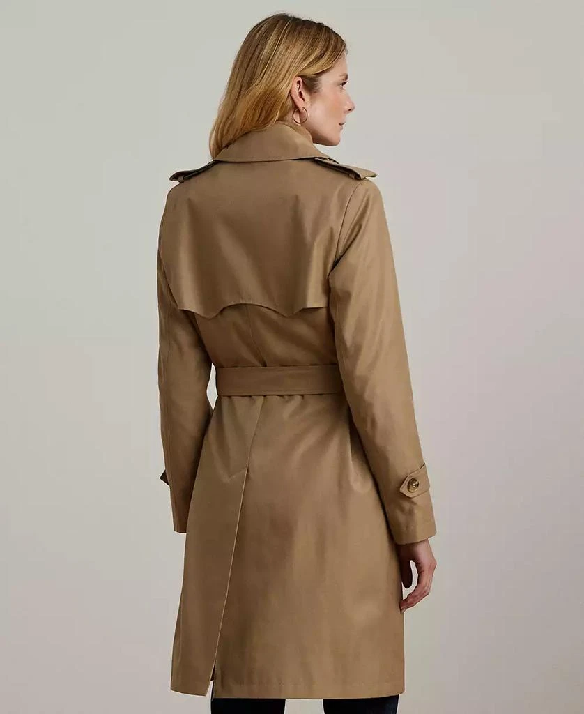 商品Ralph Lauren|Women's Belted Water-Resistant Trench Coat, P/XS-XX,价格¥825,第2张图片详细描述
