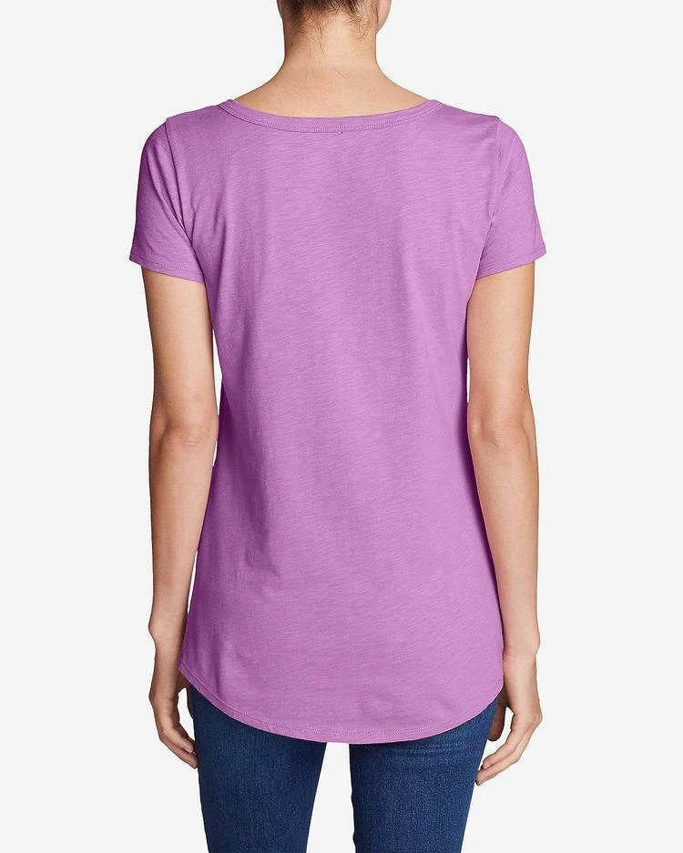 商品Eddie Bauer|Women's Crochet Short-Sleeve T-Shirt,价格¥186,第2张图片详细描述