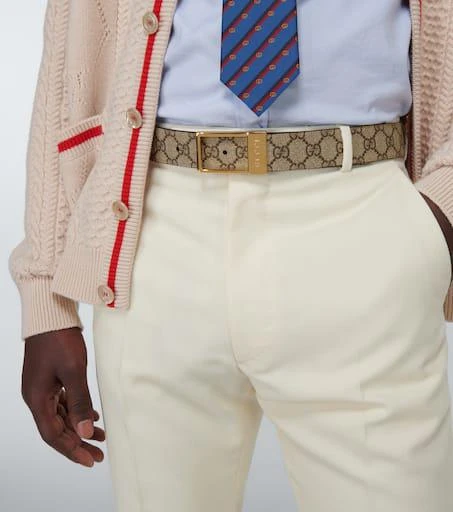 商品Gucci|GG Supreme Canvas腰带,价格¥3727,第2张图片详细描述