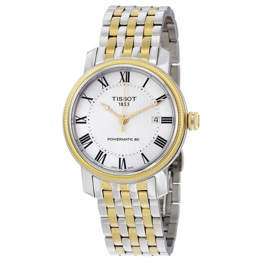 商品Tissot|Tissot T-Classic Bridgeport Powermatic 80 Mens Watch T0974072203300,价格¥3614,第1张图片