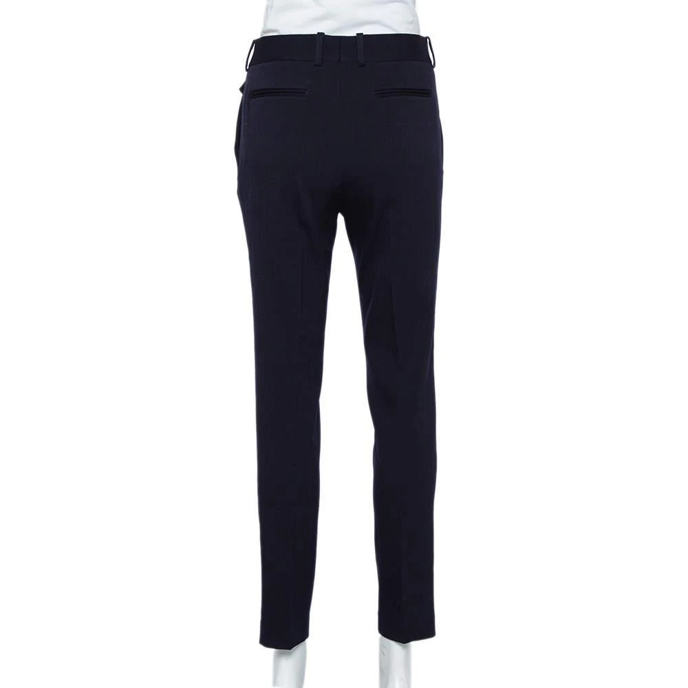 商品[二手商品] Celine|Celine Navy Blue Wool Tapered Leg Pants S,价格¥961,第3张图片详细描述