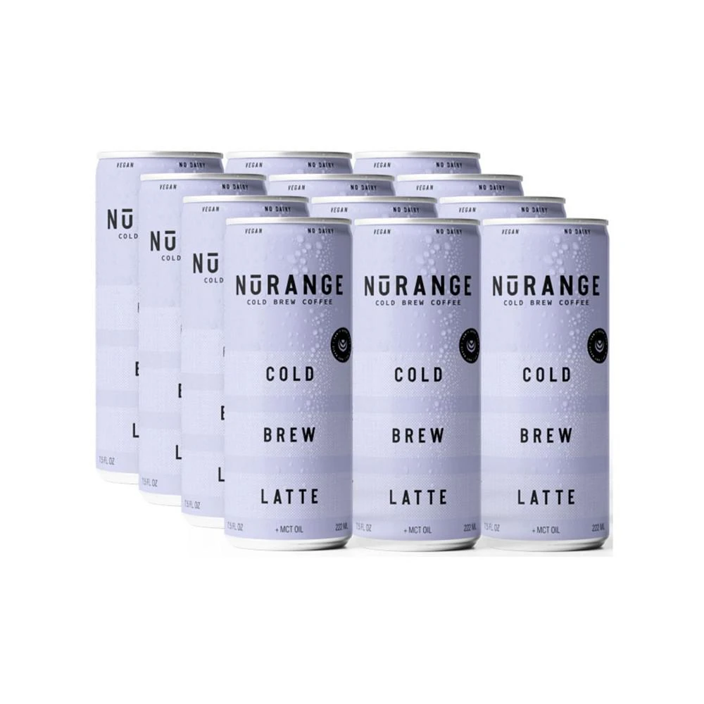 商品NuRange Coffee|Cold Brew Latte, 12 Pack,价格¥359,第4张图片详细描述