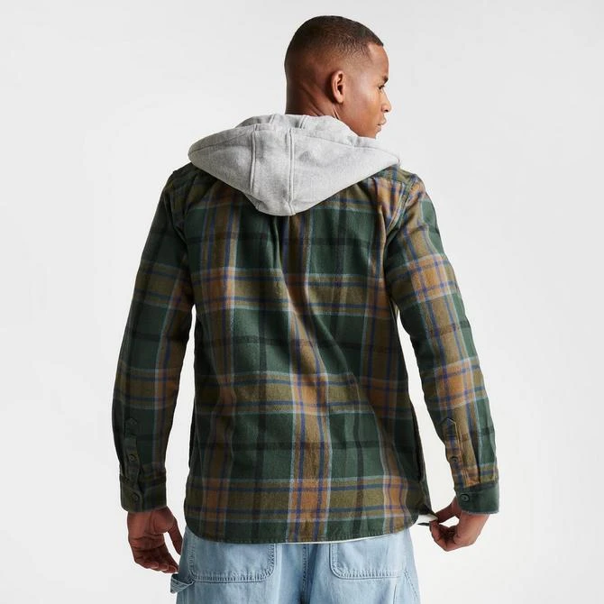 Vans Lopes Long-Sleeve Hooded Flannel Shirt 商品