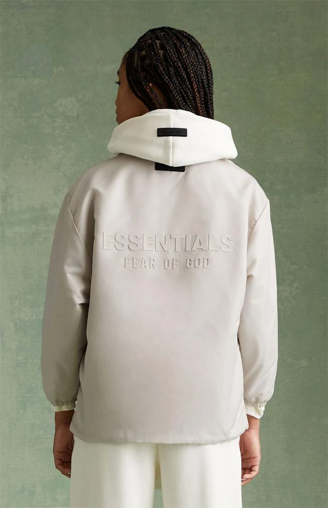 商品Essentials|Essentials Silver Cloud Coach Jacket,价格¥566,第4张图片详细描述
