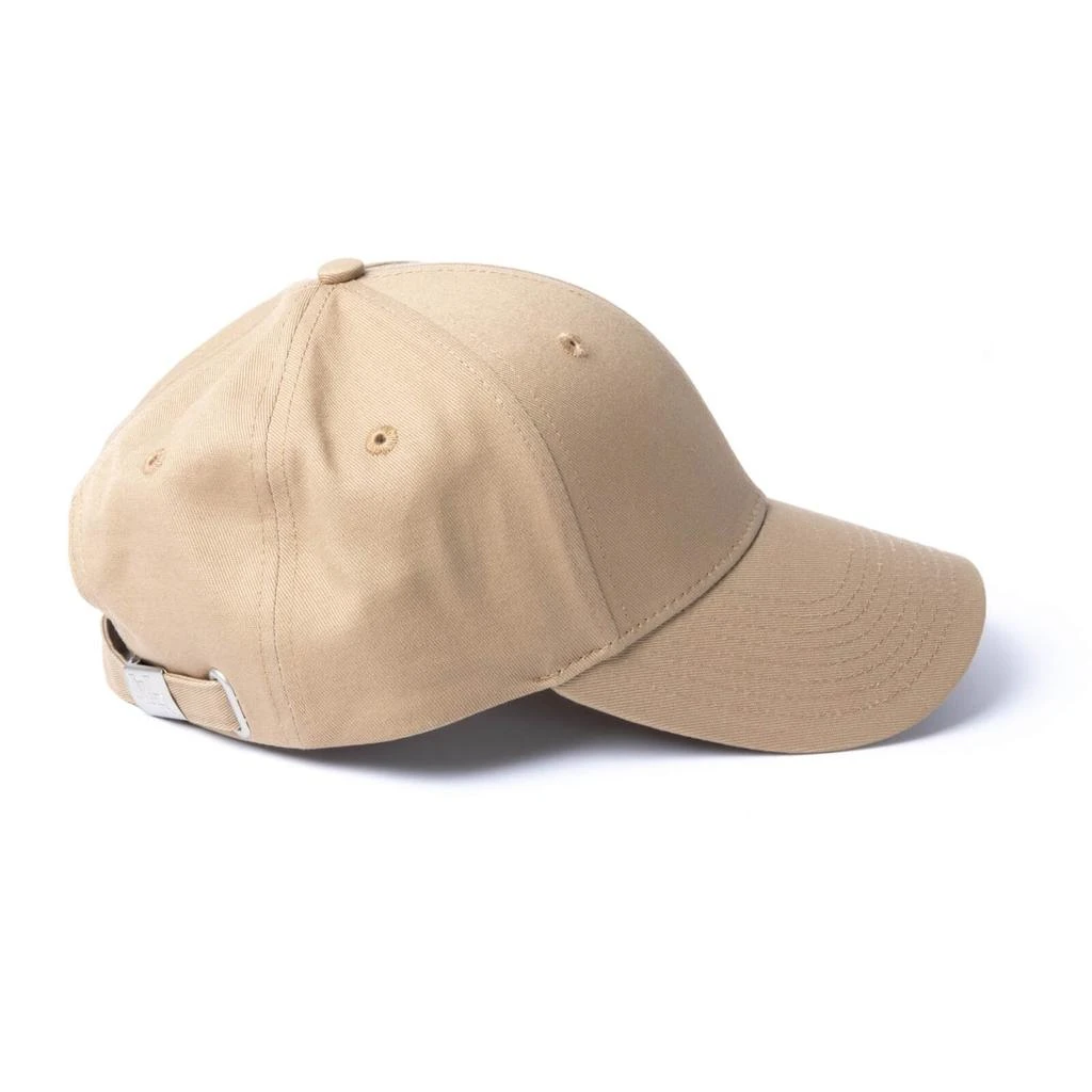 商品Original Hero|Milliner 6 Panel Cotton Baseball Cap Almond Mr Flat Embroidered,价格¥438,第2张图片详细描述