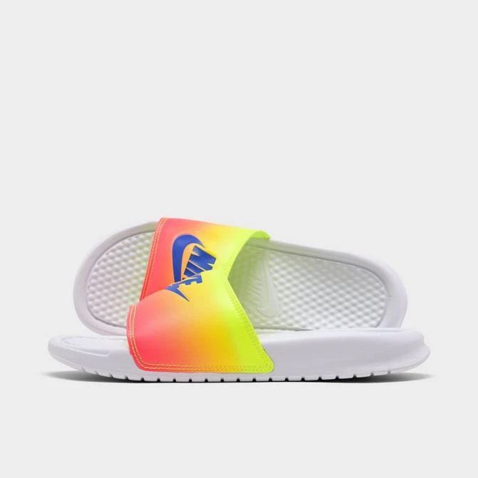 商品NIKE|女士 Nike Benassi JDI Print Slide Sandals,价格¥223,第1张图片
