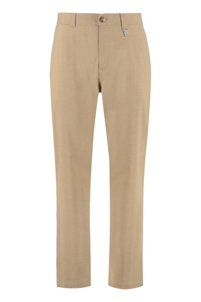 商品Burberry|Burberry Cropped Tailored Trousers,价格¥1858,第1张图片