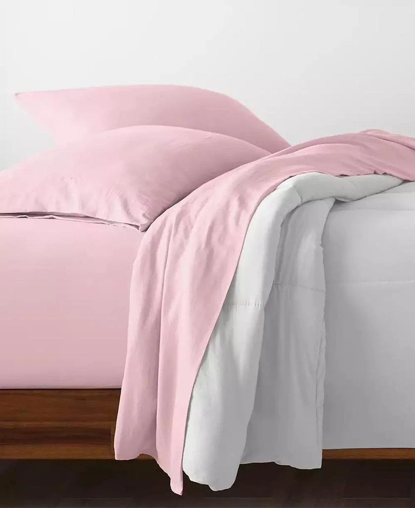 商品Ella Jayne|Percale Cool and Crisp 300 Thread Count 100% Cotton Pillowcase Set, Standard,价格¥262,第2张图片详细描述