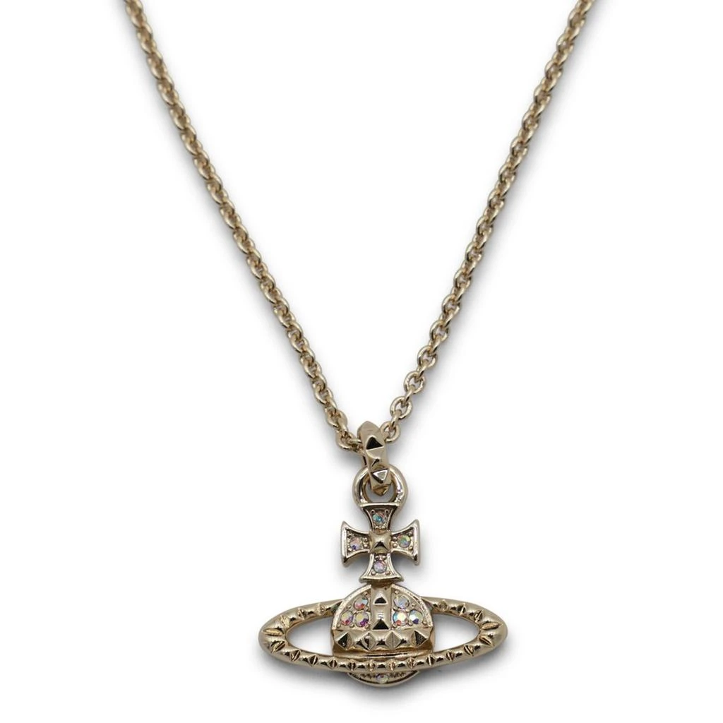 商品Vivienne Westwood|Vivienne Westwood Orb Plaque Chain Necklace,价格¥802,第2张图片详细描述