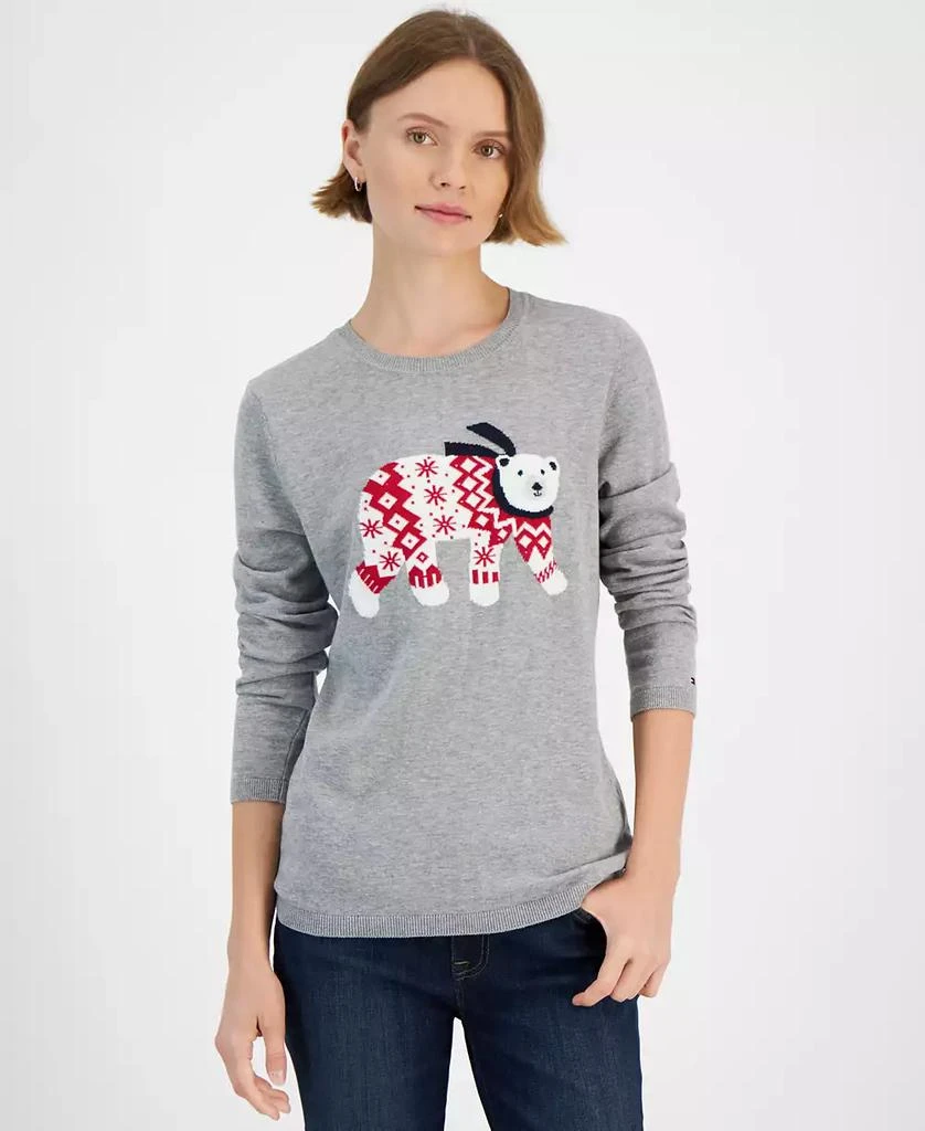 商品Tommy Hilfiger|Women's Graphic Ivy Sweater,价格¥272,第1张图片