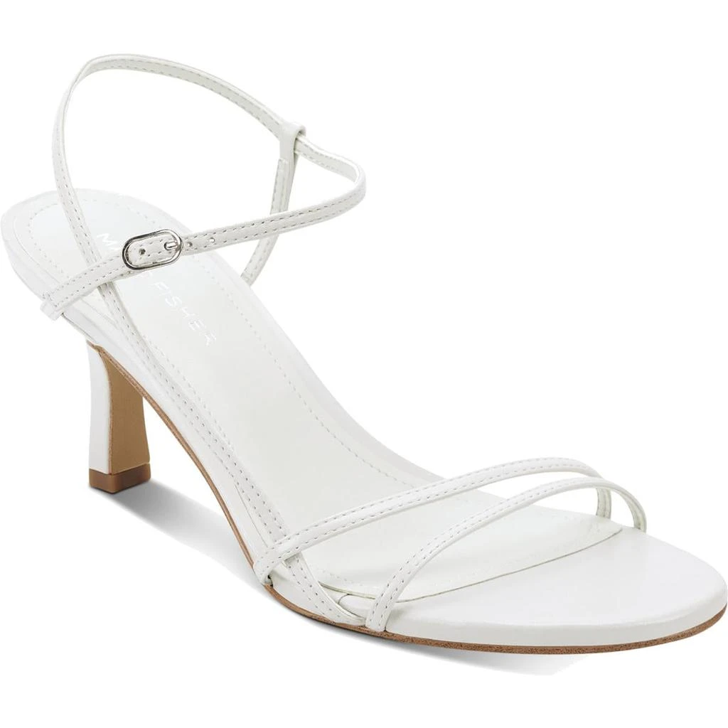 商品Marc Fisher|Marc Fisher Womens Quinne Leather Strappy Heel Sandals,价格¥116,第1张图片