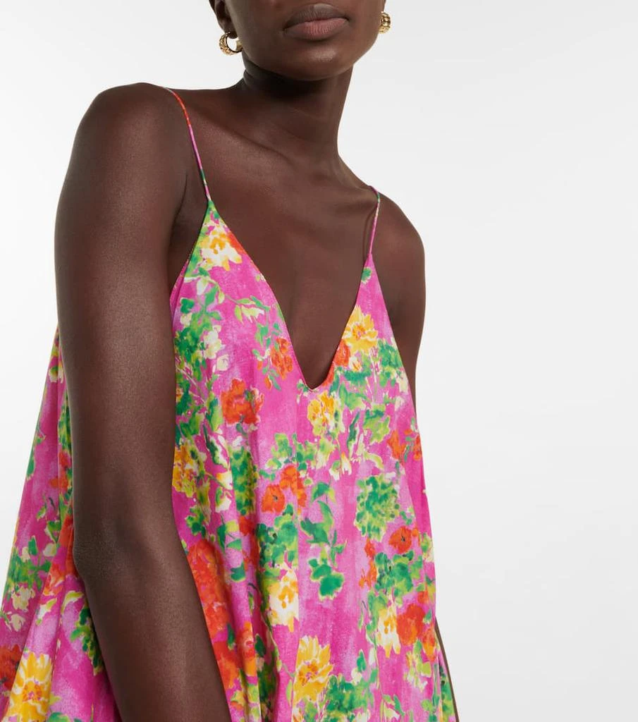 商品CAROLINE CONSTAS|Laurel floral minidress,价格¥2208,第4张图片详细描述