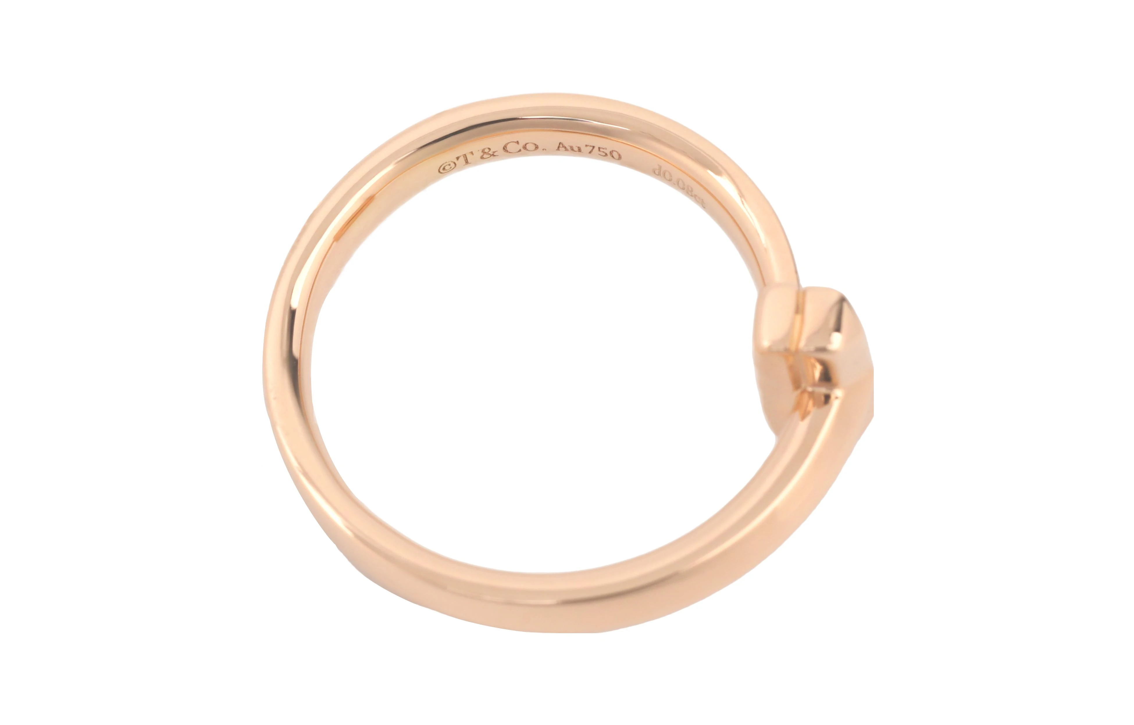 商品[国内直发] Tiffany & Co.|蒂芙尼 Tiffany T系列T1窄式钻石戒指    #情侣款,价格¥10999,第7张图片详细描述