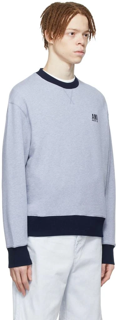 商品AMI|Blue Paris Sweatshirt,价格¥1979,第2张图片详细描述