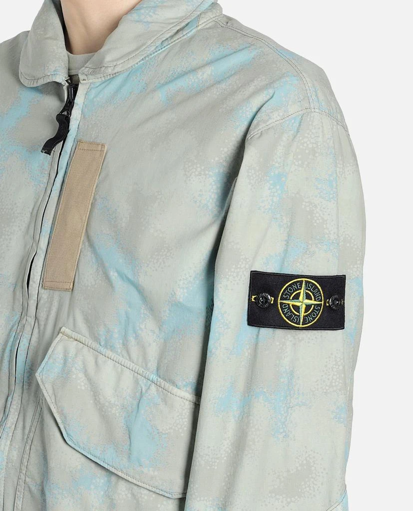 商品Stone Island|Spotted effect bomber,价格¥5687,第2张图片详细描述