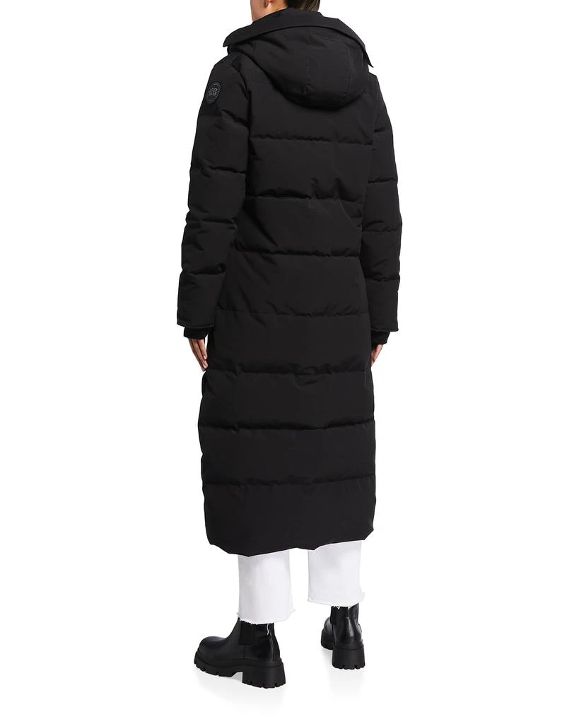 商品Canada Goose|Mystique Long Hooded Puffer Parka Coat w/ Fur Trim,价格¥11223,第4张图片详细描述