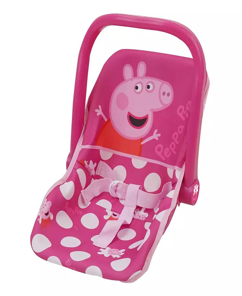 商品Peppa Pig|Baby Doll Pink White Dots Car Seat,价格¥98,第1张图片