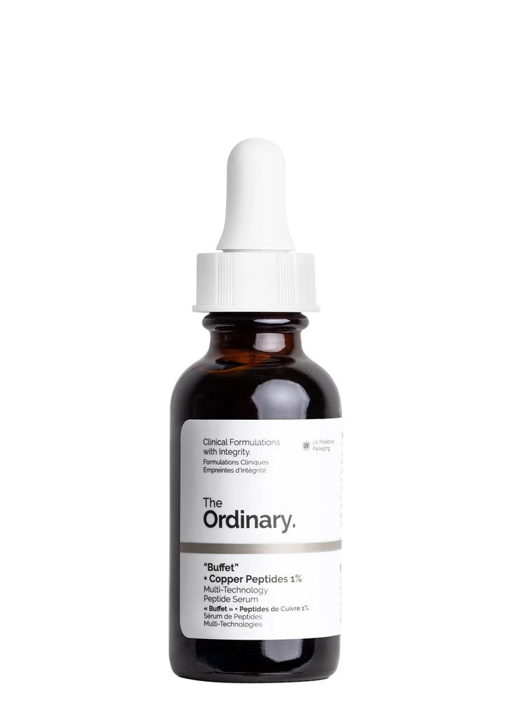 商品The Ordinary|十全大补+1%蓝铜胜肽修护精华 30ml “Buffet” + Copper Peptides 1% 30ml,价格¥298,第1张图片