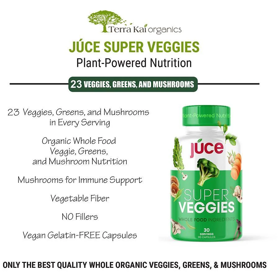 商品JUCE|Super Veggies Capsules,价格¥244,第3张图片详细描述