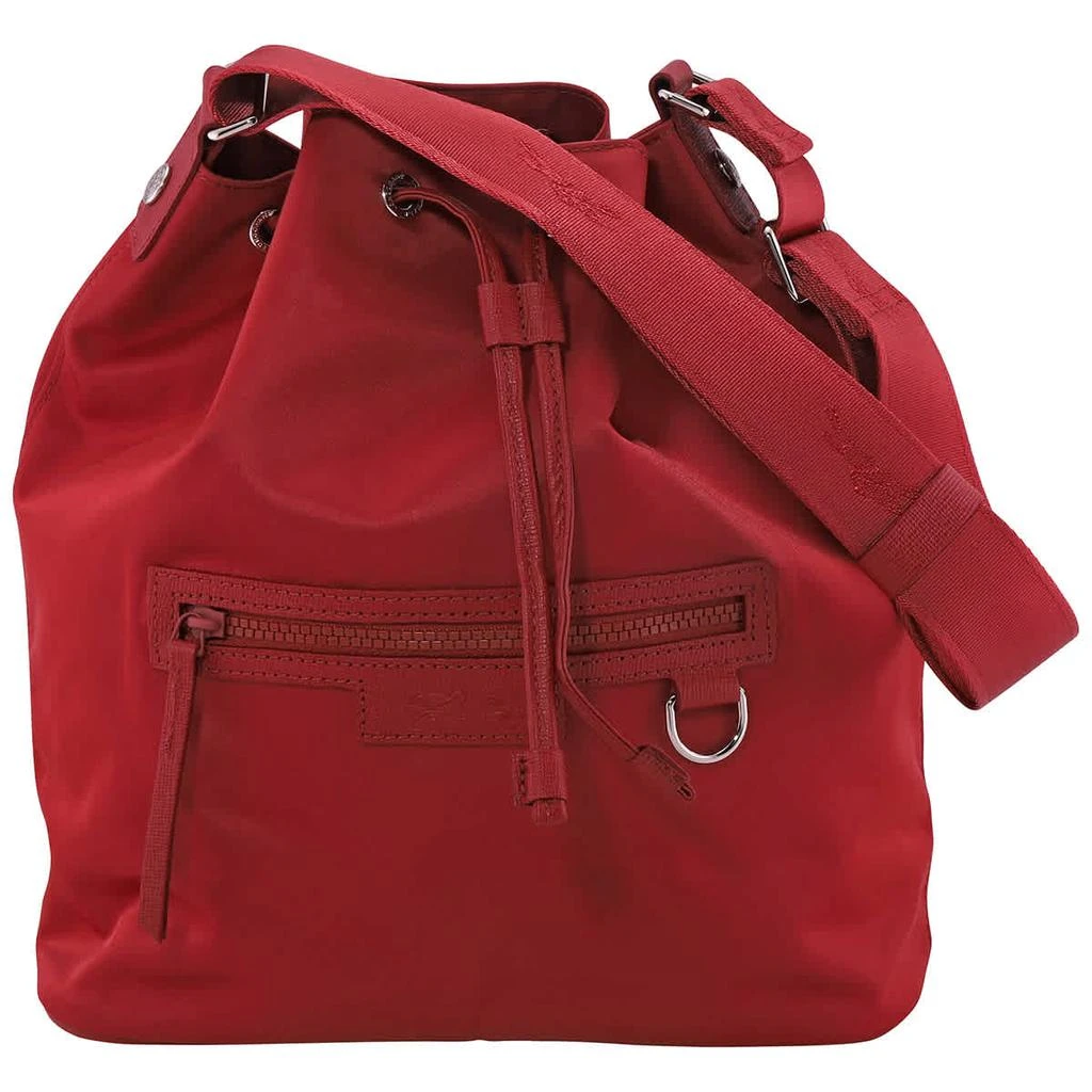 商品Longchamp|Longchamp Ladies Le Pliage Neo Bucket Bag - Red,价格¥1107,第2张图片详细描述