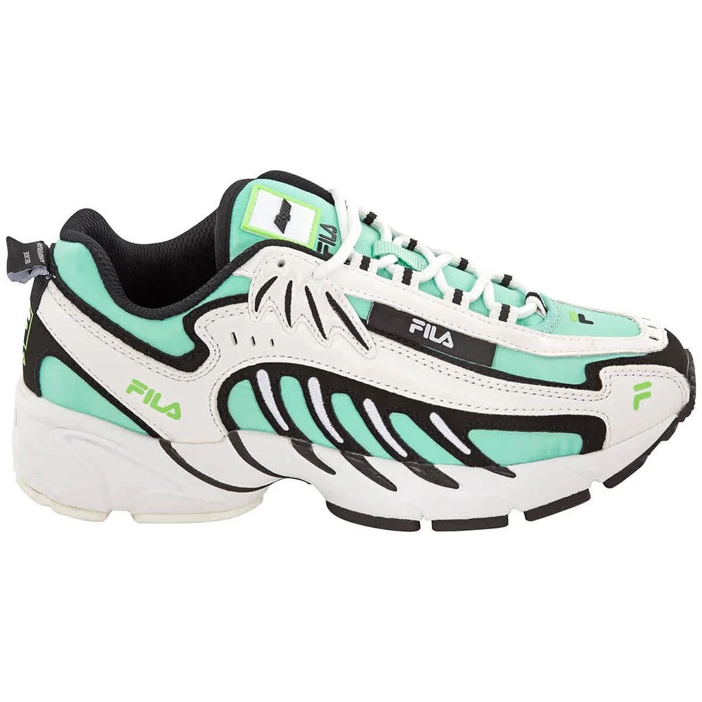 商品MSGM|女款 MSGM x Fila 联名网球鞋 白绿,价格¥901,第1张图片