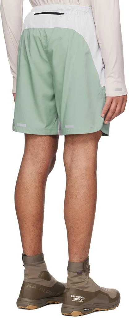 商品Parel Studios|Green Paneled Shorts,价格¥477,第3张图片详细描述