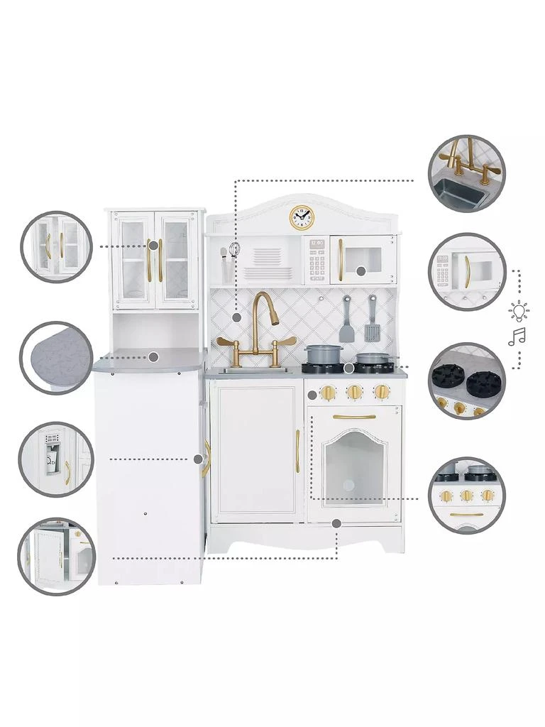 商品Teamson|Farmhouse Kitchen Playset,价格¥2768,第4张图片详细描述