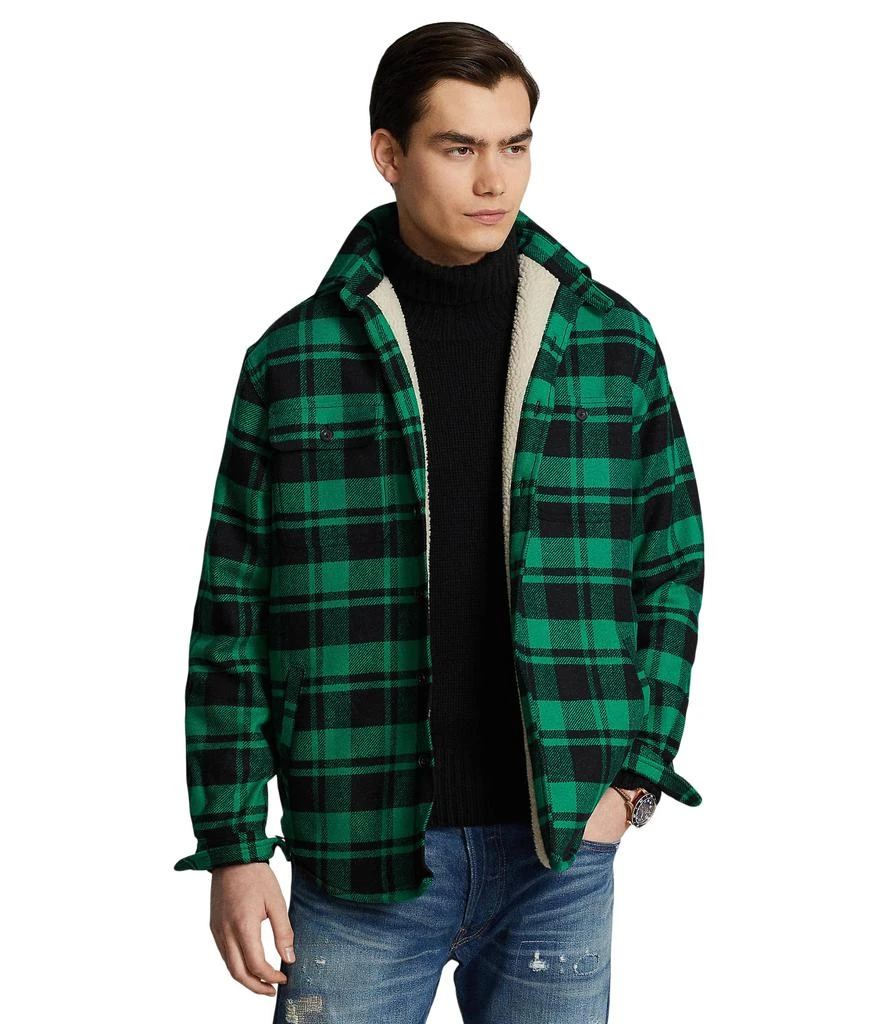 商品Ralph Lauren|Classic Fit Wool Blend Shirt Jacket,价格¥1928,第1张图片