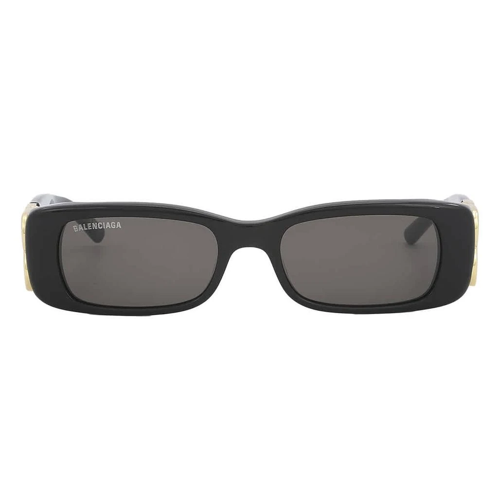商品Balenciaga|Grey Rectangular Ladies Sunglasses BB0096S 001 51,价格¥1755,第1张图片